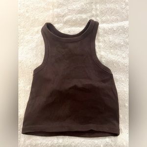 H&M brown tank top